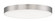 Trim LED Flush Mount in Satin Nickel (16|57662WTSN)