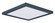 Chip LED Flush Mount in Black (16|57697WTBK)