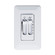 Accessories Wall Control Light Dimming and Fan Control in White (16|FCT8881WT)