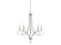 Mchan Five Light Chandelier in Brushed Nickel (446|M10028BN)