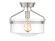 Msemi One Light Semi-Flush Mount in Brushed Nickel (446|M60011BN)