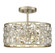Mflus Two Light Semi-Flush Mount in Silver Gold (446|M60033SG)