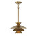 One Light Pendant in Natural Brass (446|M70096NB)