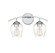 Mbath Two Light Bathroom Vanity in Chrome (446|M80031CH)