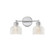 Mbath Two Light Bathroom Vanity in Chrome (446|M80034CH)
