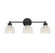 Mbath Three Light Bathroom Vanity in Matte Black (446|M80035MBK)