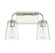 Mbath Two Light Bathroom Vanity in Polished Nickel (446|M80043PN)