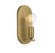 One Light Wall Sconce in Natural Brass (446|M90059NB)