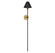 One Light Wall Sconce in Black with Natural Brass Accents (446|M90070BNB)