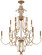 Magnolia Manor 12 Light Chandelier in Pale Gold W/ Distressed Bronze (29|N6559-690)