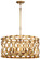 Coronade Six Light Pendant in Pandora Gold Leaf (29|N6775-293)