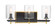 Sable Point Three Light Bath in Sand Black With Honey Gold (29|N7851-707)