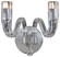 Metropolitan Two Light Wall Sconce in Chrome (29|N9182)