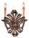 Metropolitan Family Two Light Wall Sconce in Oxide French Gold (29|N952010)