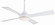 Aluma Wet Led 52''Ceiling Fan in Flat White (15|F523L-WHF)