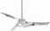 Artemis Led 58''Ceiling Fan in Liquid Nickel (15|F803DL-LN)