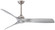 Aviation 60''Ceiling Fan in Brushed Nickel With Silver Blades (15|F853-BN/SL)