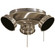 Timeless LED Ceiling Fan Light Kit in Burnished Nickel (15|K9614L-BNK)