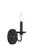 Westchester County One Light Wall Sconce in Sand Coal w/Skyline Gold Leaf (7|1041-677)