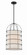 Gateway Park Four Light Pendant in Coal (7|2154-66A)