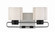Waverly Plaza Bath Two Light Bath in Brushed Nickel and Coal (7|2462-691)