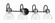 Monico Four Light Bath in Coal w/Polished Nickel (7|3364-572)