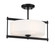 First Avenue Four Light Semi Flush Mount in Coal (7|3843-66A)