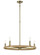 Windward Passage Five Light Chandelier in Soft Brass (7|3865-695)