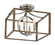 Country Estates Four Light Semi Flush Mount in Brush Nickel (7|4013-280)