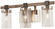 Bridlewood Three Light Bath in Stone Grey w/Brushed Nickel (7|4633-106)