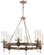 Bridlewood Six Light Chandelier in Stone Grey w/Brushed Niickel (7|4636-106)