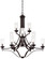 Elyton 12 Light Chandelier in Downton Bronze With Gold Highl (7|4646-579)