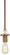 Safra One Light Mini Pendant in Harvard Court Bronze w/Natural Brushed Brass (7|4731-113)