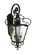Brixton Ivey Three Light Outdoor Lantern in Sand Coal w/Soft Brass (7|9333-661)