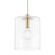 Neko One Light Pendant in Aged Brass (428|H108701L-AGB)