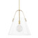 Karin One Light Pendant in Aged Brass (428|H162701XL-AGB)