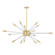 Pippin 15 Light Chandelier in Aged Brass (428|H256815-AGB)