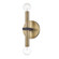 Colette Two Light Wall Sconce in Aged Brass/Black (428|H296102-AGB/BK)