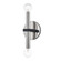 Colette Two Light Wall Sconce in Polished Nickel/Black (428|H296102-PN/BK)