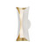 Josie Two Light Wall Sconce in Gold Leaf (428|H315102-GL/WH)