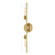 Ariel Two Light Wall Sconce in Aged Brass (428|H326102-AGB)