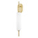 Miley One Light Wall Sconce in Aged Brass (428|H373101-AGB)