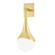 Ariana One Light Wall Sconce in Aged Brass (428|H375101-AGB)