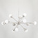 Ariana LED Chandelier in Polished Nickel (428|H375812-PN)