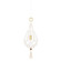 Tessa One Light Pendant in Aged Brass (428|H411701S-AGB)