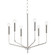 Bailey Six Light Chandelier in Polished Nickel (428|H516806-PN)