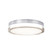 Pi LED Outdoor Flush Mount in Stainless Steel (281|FM-W44812-30-SS)
