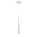 Cascade LED Mini Pendant in Polished Nickel (281|PD-41819-PN)