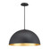 Yolo LED Pendant in Gold Leaf/Dark Bronze (281|PD-55726-GL)