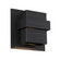 Pandora LED Outdoor Wall Sconce in Black (281|WS-W30509-BK)